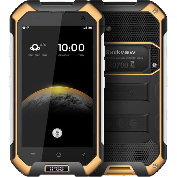 Service GSM BlackView Blackview BV6000S premium black touch screen