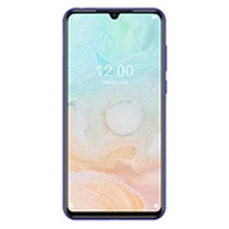 Service GSM Doogee Central housing or frame purple for Doogee N20 Pro with back cover or battery cover purple