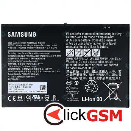 Baterie Originala Samsung Galaxy Tab Active4 Pro 28oz