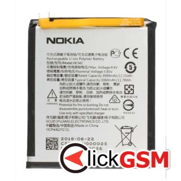 Baterie Nokia 6.1 Plus dwr