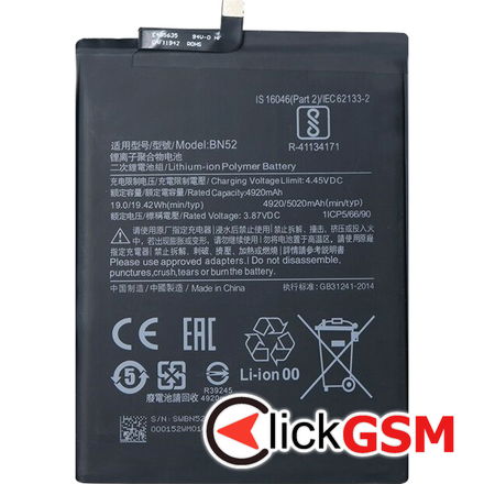 Baterie Xiaomi Redmi Note 9 Pro