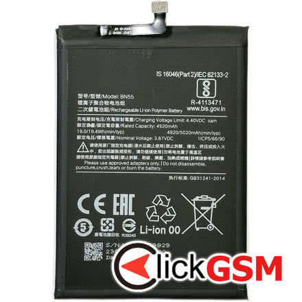 Baterie Xiaomi Redmi Note 9S 34it