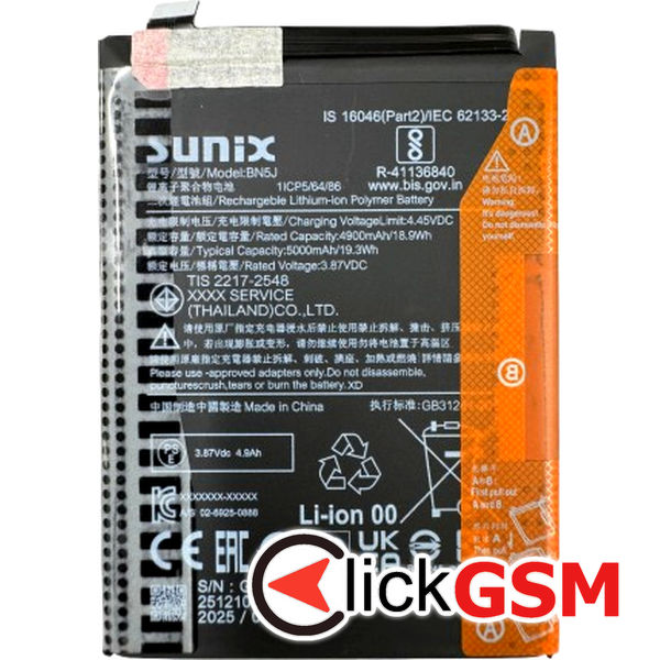 Piesa Baterie Xiaomi 12t Pro 5cpj