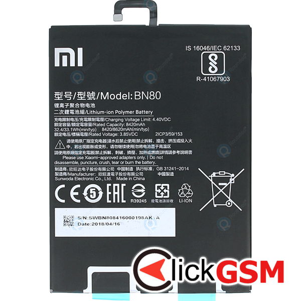 Piesa Piesa Baterie Xiaomi Mi Pad 4 3b4e