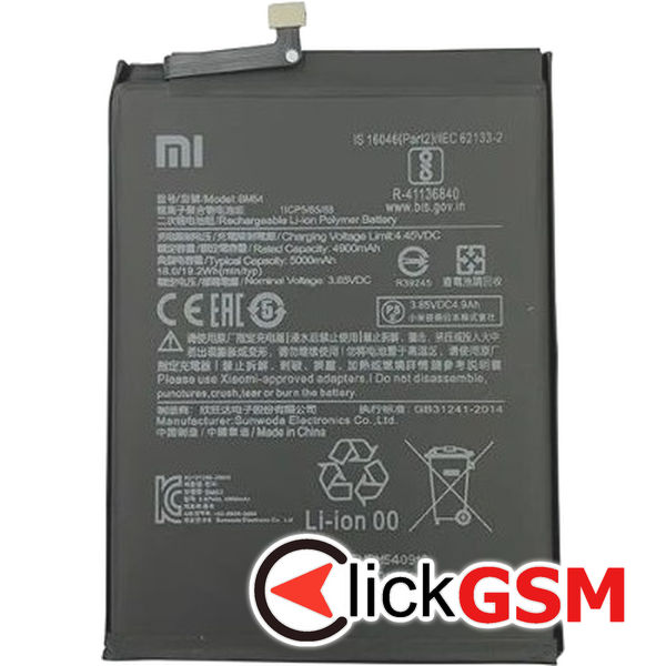 Piesa Piesa Baterie Xiaomi Redmi Note 9t 3072