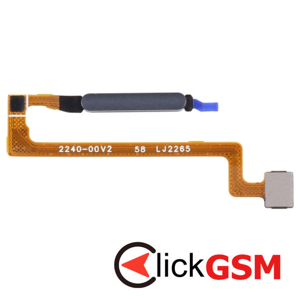 Piesa Piesa Buton Amprenta Black Xiaomi Redmi Note 12 5g 2v67