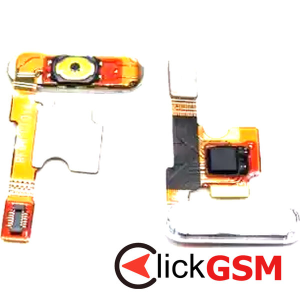 Piesa Buton Amprenta Cu Buton Home Alb Xiaomi Mi 5 386h