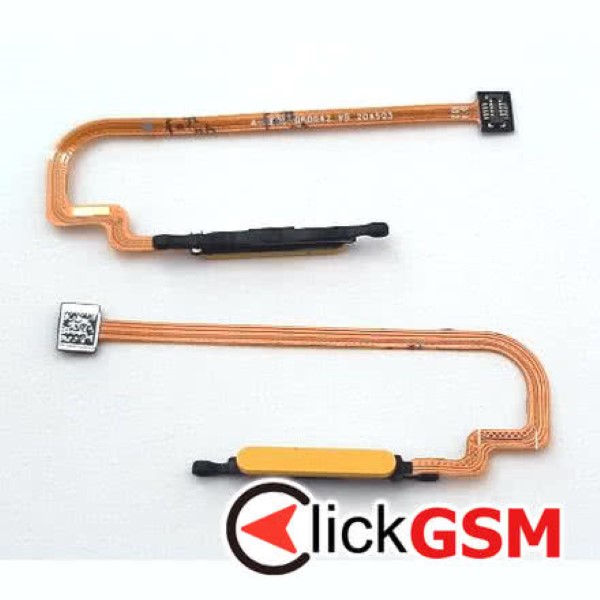 Piesa Buton Amprenta Galben Xiaomi Redmi Note 9 3af3