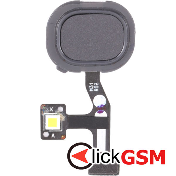 Piesa Piesa Buton Amprenta Grey Samsung Galaxy M31 4b6w