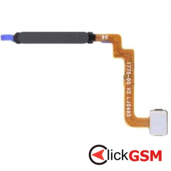 Piesa Piesa Buton Amprenta Gri Inchis Xiaomi Redmi Note 10 5g Kix