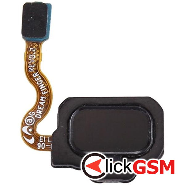 Piesa Buton Amprenta Negru Samsung Galaxy S8 4bps