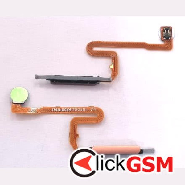 Piesa Buton Amprenta Orange Xiaomi Redmi Note 10 Pro 39wg