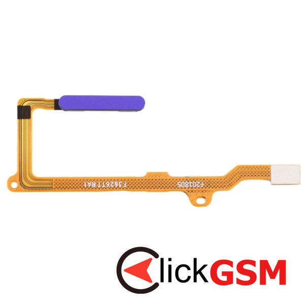 Piesa Piesa Buton Amprenta Purple Huawei Nova 6 Se 4n97