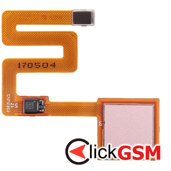 Piesa Piesa Buton Amprenta Rose Gold Xiaomi Redmi Note 4 1yw0