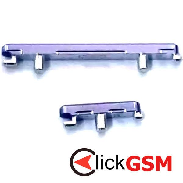 Piesa Piesa Buton Lateral Argintiu Huawei Mate 30 18ka