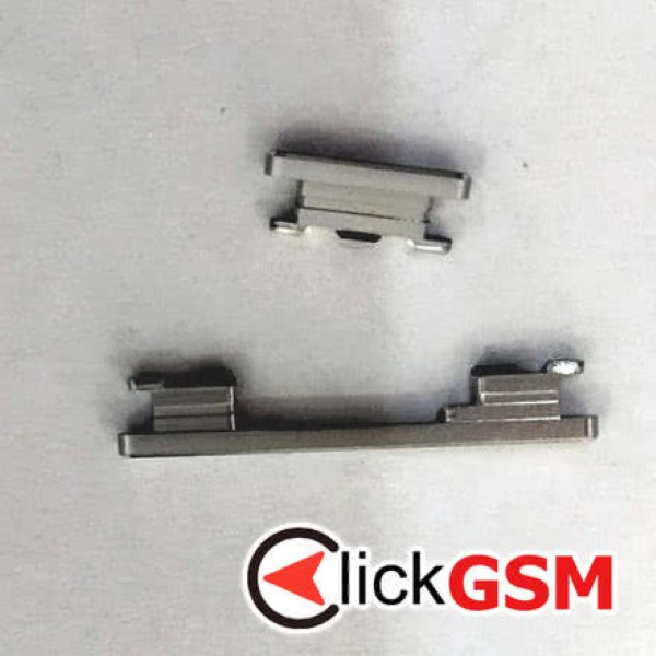 Piesa Piesa Buton Lateral Argintiu Xiaomi Mi 8 38cy