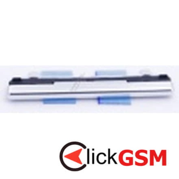 Piesa Buton Lateral Cu Butoane Volum Alb Samsung Galaxy Note10.plus 1e6f