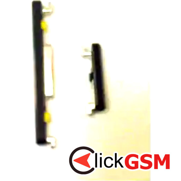 Piesa Buton Lateral Cu Buton Pornire Si Butoane Volum Negru Huawei P30 E4e