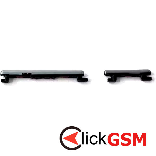 Piesa Buton Lateral Cu Buton Pornire Si Butoane Volum Silver Honor Magic7 Lite 58en