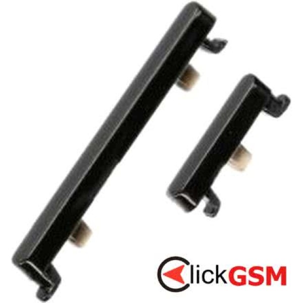 Piesa Piesa Buton Lateral Negru Xiaomi Redmi Note 7 1ftz