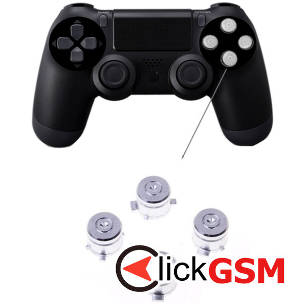 Piesa Piesa Buton Lateral Silver Sony Ps4 4os4