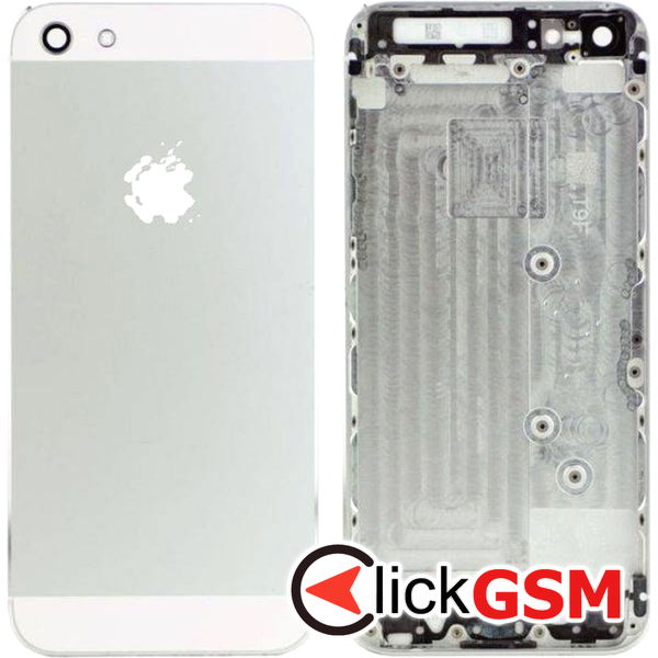 Piesa Piesa Capac Spate Alb Apple Iphone 5 464c