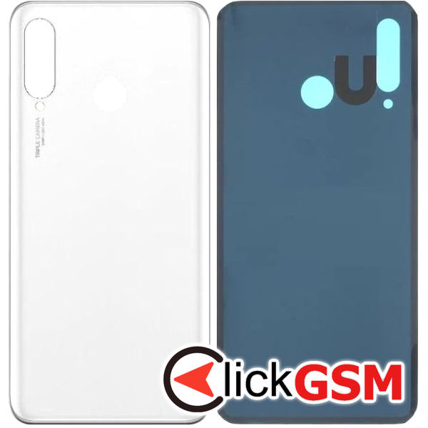 Piesa Capac Spate Alb Huawei P30 Lite 41dt