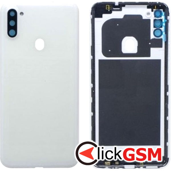 Piesa Capac Spate Alb Samsung Galaxy A11 45kx