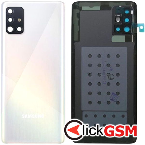 Piesa Capac Spate Alb Samsung Galaxy A51 458x