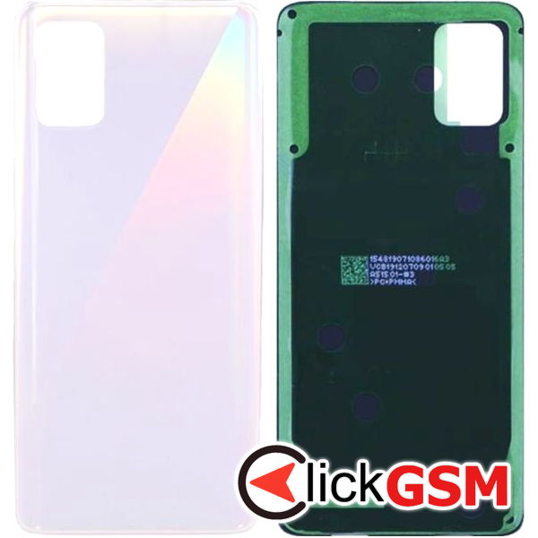 Piesa Piesa Capac Spate Alb Samsung Galaxy A51 45ma