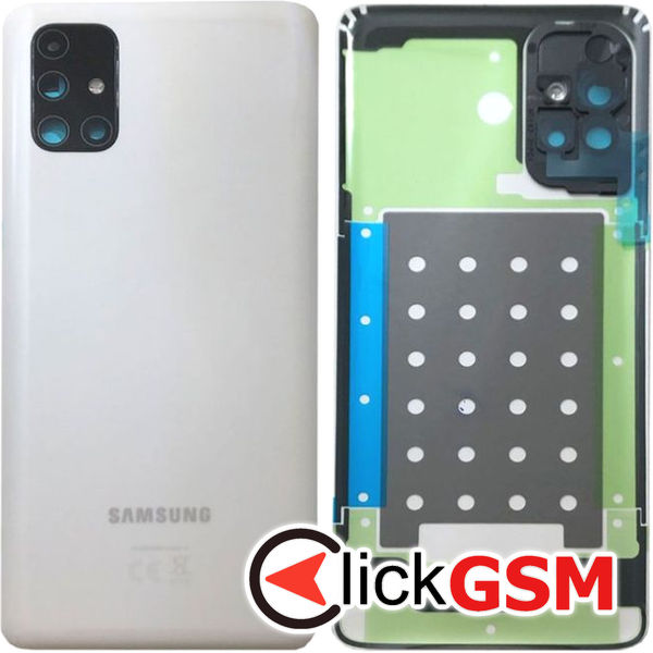 Piesa Capac Spate Alb Samsung Galaxy M51 408x