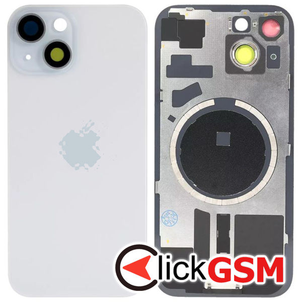 Piesa Piesa Capac Spate Albastru Apple Iphone 15 3kj