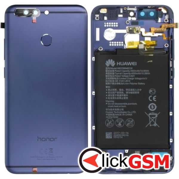 Piesa Capac Spate Albastru Honor 8 Pro 44r7