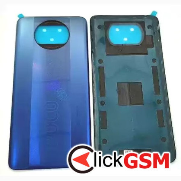 Piesa Piesa Capac Spate Albastru Xiaomi Poco X3 Pro 3d90