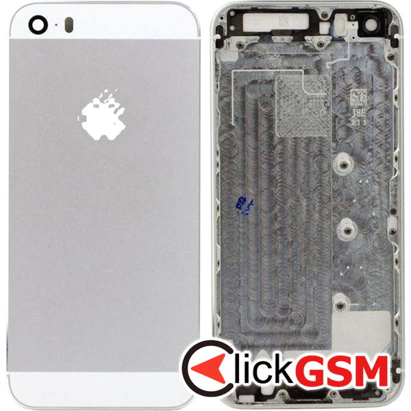 Piesa Capac Spate Argintiu Apple Iphone 5s 461b