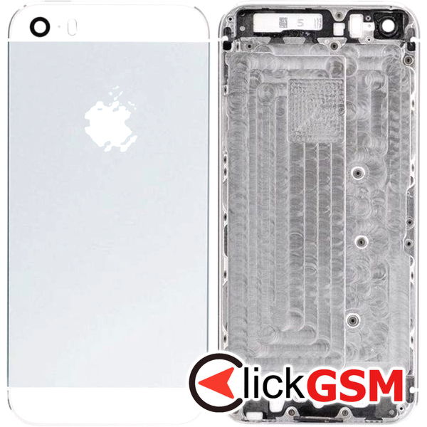 Piesa Capac Spate Argintiu Apple Iphone Se 4615