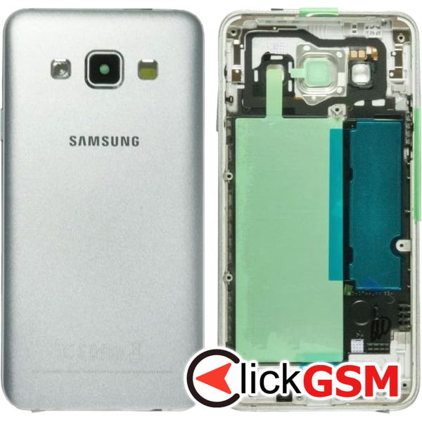 Piesa Capac Spate Argintiu Samsung Galaxy A3 45p0