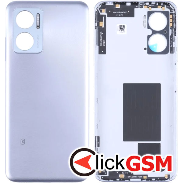 Piesa Piesa Capac Spate Argintiu Xiaomi Redmi Note 11e 5g 4xa8