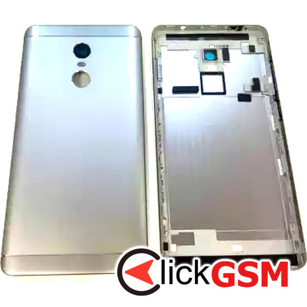 Piesa Capac Spate Argintiu Xiaomi Redmi Note 4x 3a80