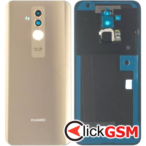 Piesa Capac Spate Auriu Huawei Mate 20 Lite 44vv