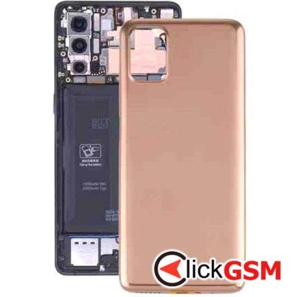 Piesa Piesa Capac Spate Auriu Motorola Moto G9 Plus X4s