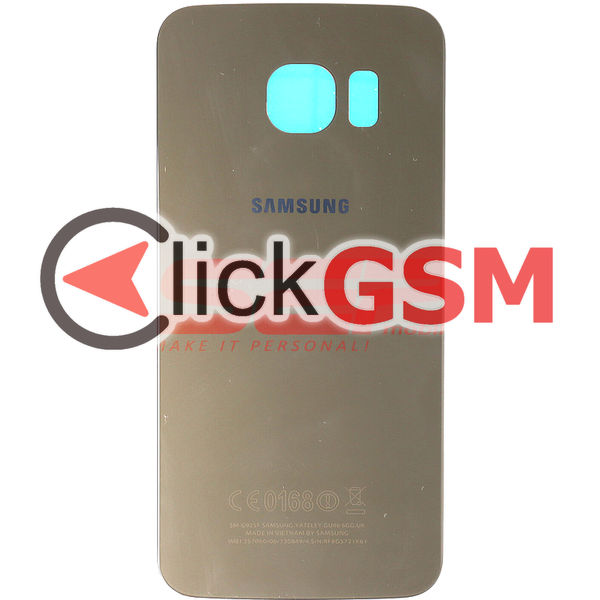 Piesa Capac Spate Auriu Samsung Galaxy S6 Edge 4ibs