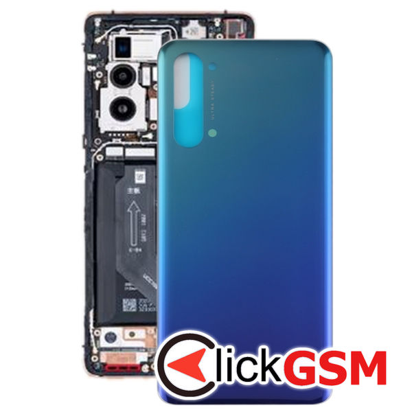 Piesa Capac Spate Aurora Blue Oppo Reno3 1xco