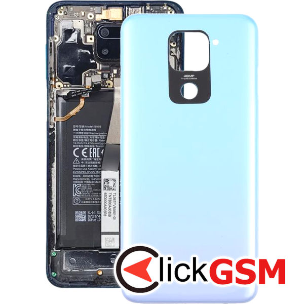 Piesa Capac Spate Baby Blue Xiaomi Redmi Note 9 5bvf