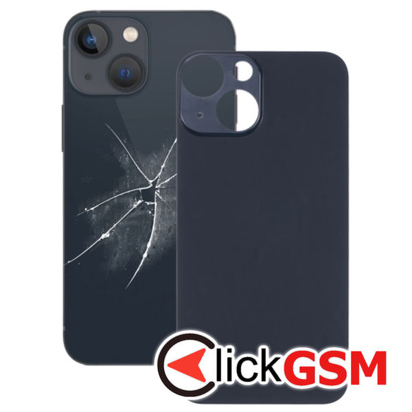 Piesa Capac Spate Black Apple Iphone 13 Mini 4gmo