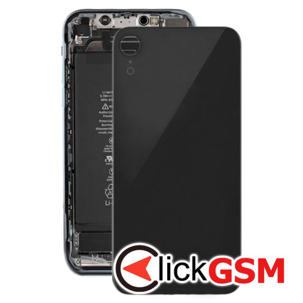 Piesa Capac Spate Black Apple Iphone Xr 4fut