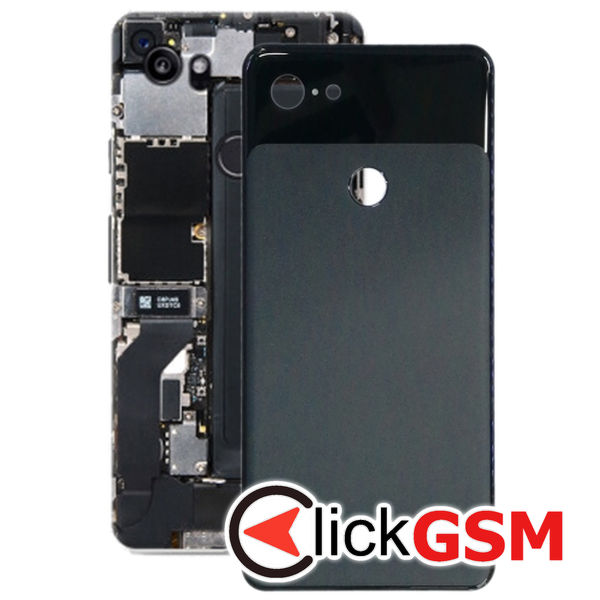 Piesa Piesa Capac Spate Black Google Pixel 3 Xl 2308