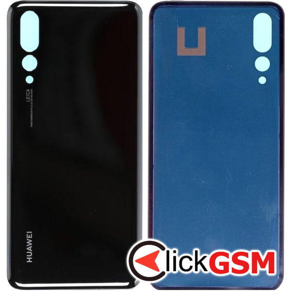 Piesa Capac Spate Black Huawei P20 Pro 44q2