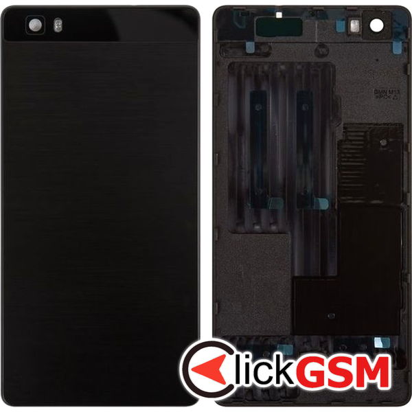 Piesa Capac Spate Black Huawei P8lite 44uu