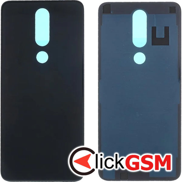 Piesa Capac Spate Black Nokia 5.1 Plus 3h1i